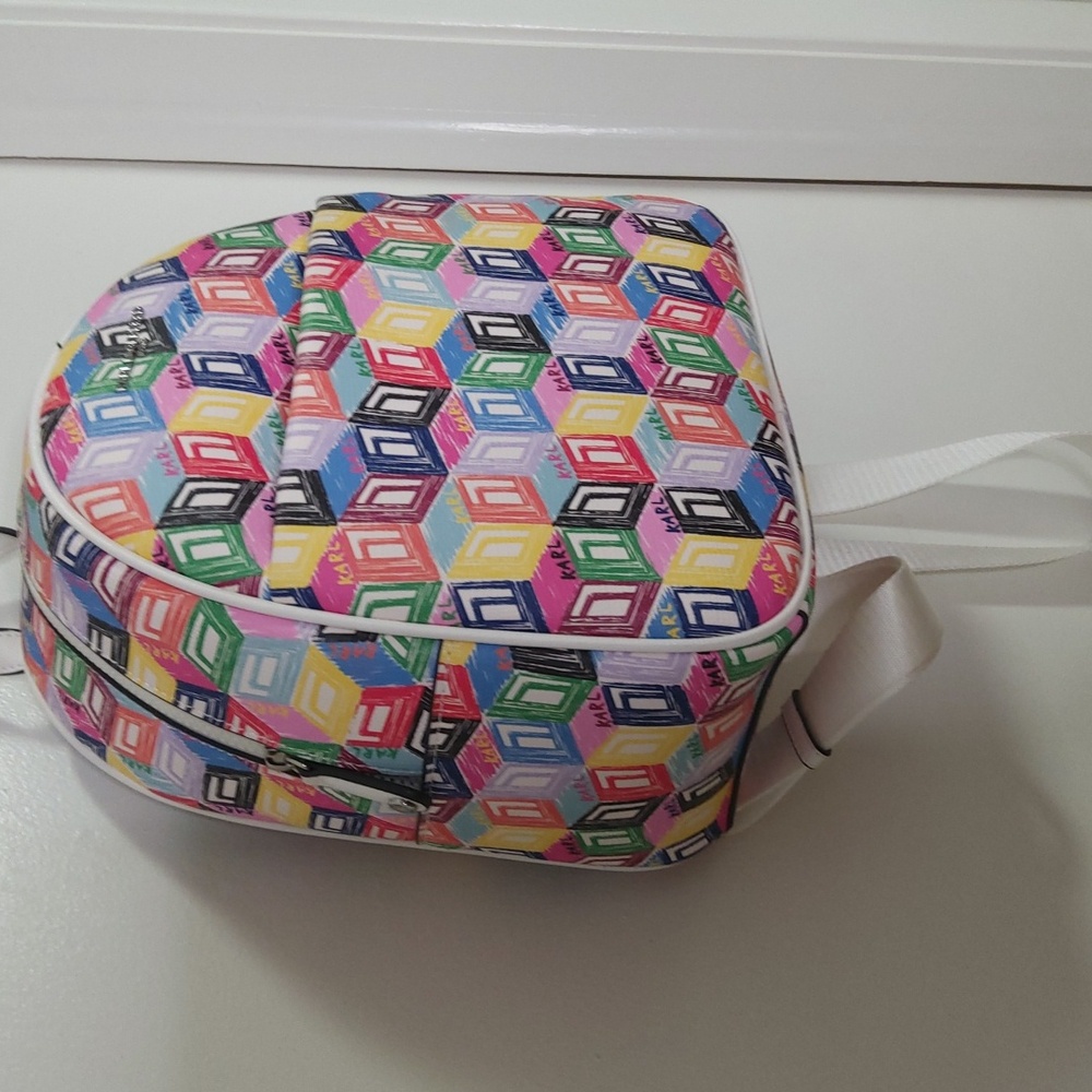 Karl Lagerfeld Women's Multicolor Backpack, NWT
